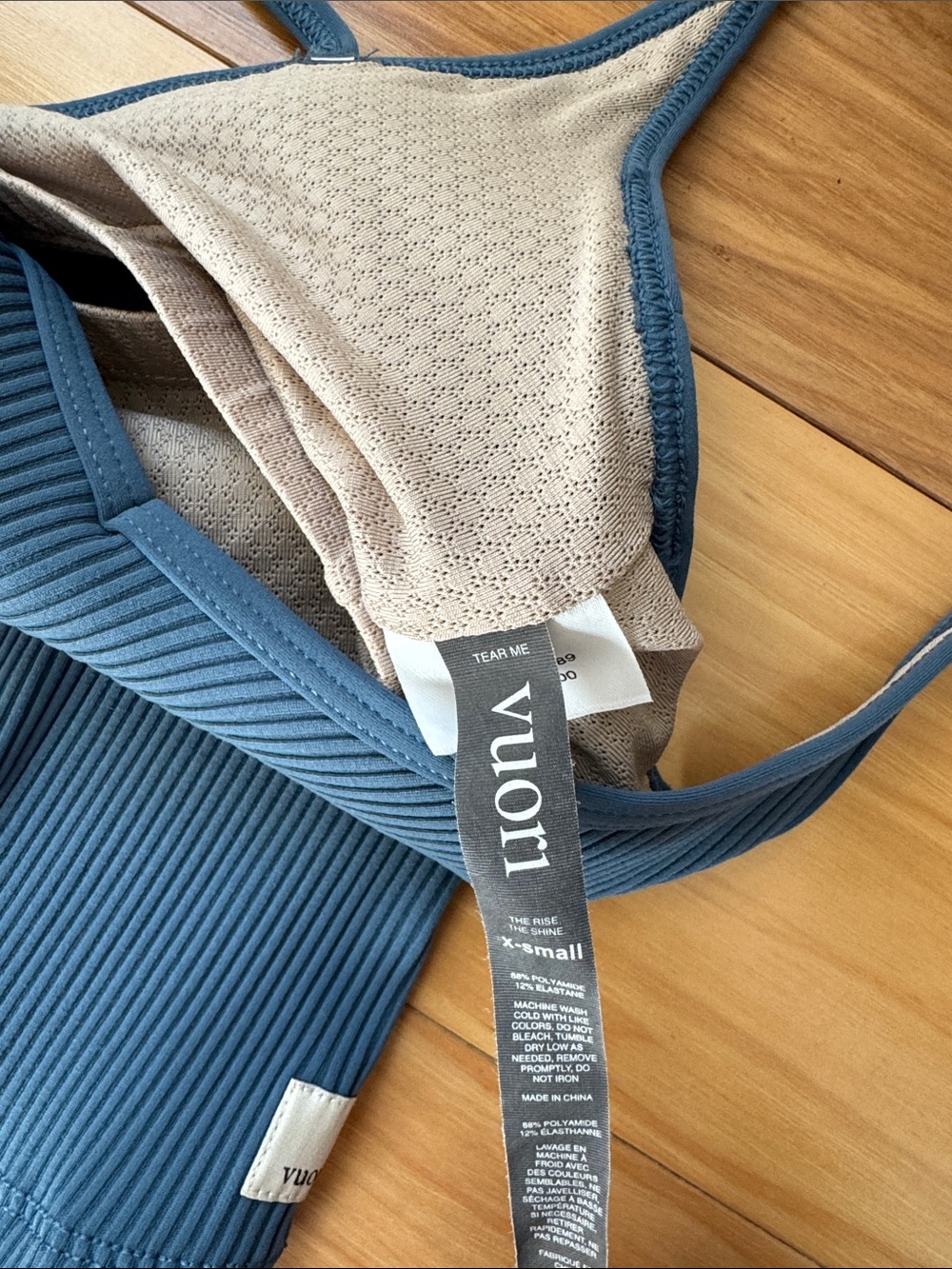 Vuori Rib Crop Tank - Picture 6 of 6